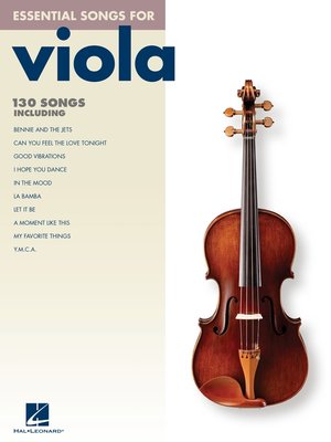 cover image of Essential Songs for Viola